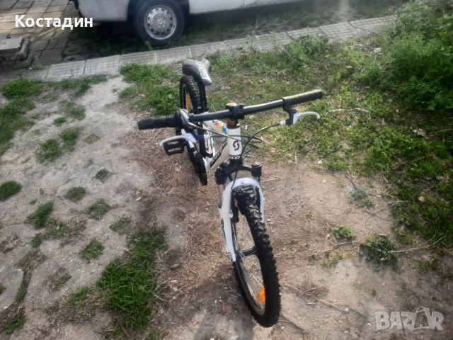 Детски велосипед Scott Scale Junior MTB White 20 цола, снимка 6 - Велосипеди - 54237721