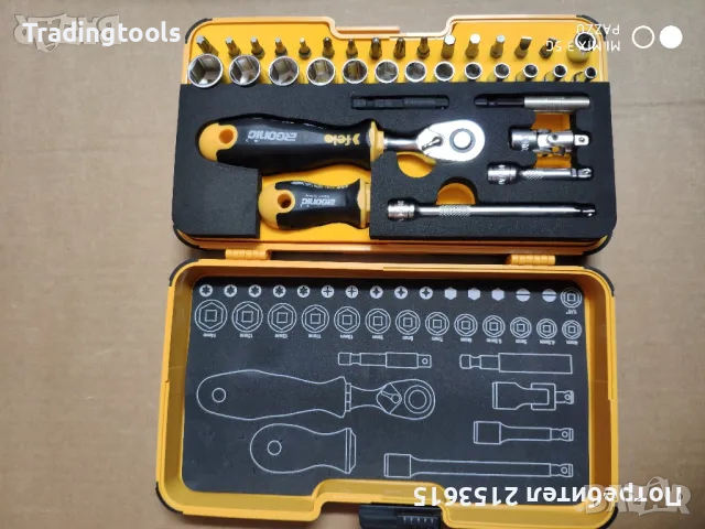 FELO XL R-GO ERGONIC 34 части вложки камъни комплект, снимка 2 - Гедорета - 52864298