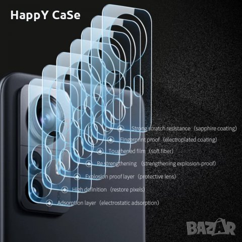 Xiaomi 14T Pro / 12T Pro / 12 Lite / 12 Pro / 3D 9H Стъклен протектор за камера, снимка 7 - Фолия, протектори - 35456443