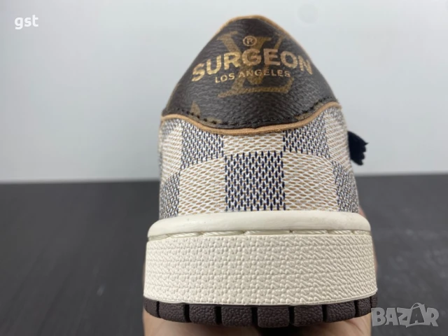 Редки Air Jordan Retro 1 L V Surgeon дизайнерски Маратонки Кецове мъжки дамски , снимка 8 - Маратонки - 51116651