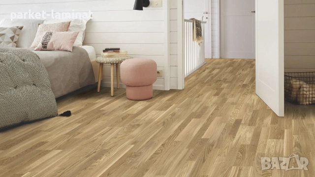 Трислоен паркет Върховен Дъб Мат