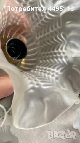 Антични стъклени вази и лампа, снимка 5 - Вази - 50603630