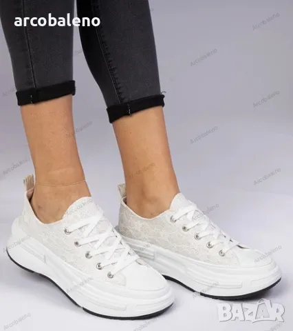 Дамски кецове Katerin, 3цвята , снимка 3 - Кецове - 49637837