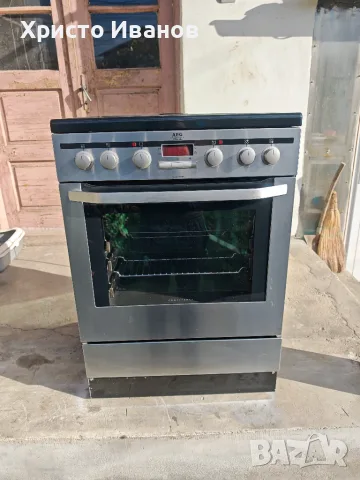 Печка AEG Competence инокс 60см