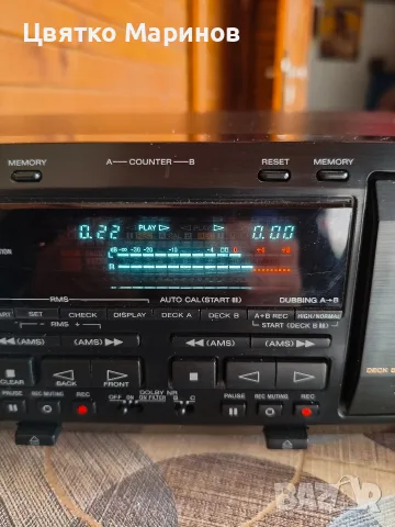 Двукасетен дек SONY tc-we725, снимка 5 - Декове - 56536634