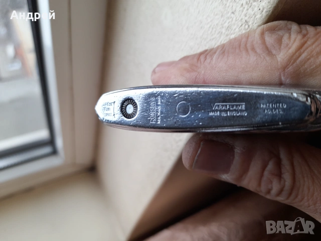 Стара запалка Ronson Varaflame, снимка 7 - Други ценни предмети - 54262912