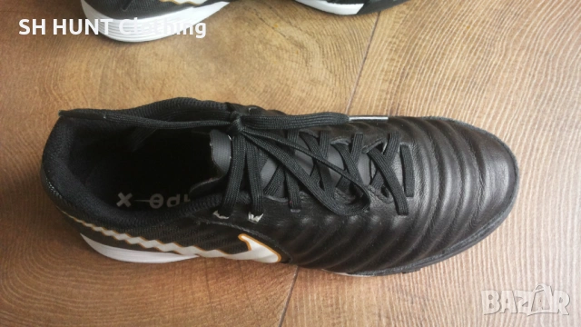 NIKE TIEMPO X Leather Football Boots Размер EUR 38,5 / UK 5,5 за футбол естествена кожа 93-14-S, снимка 5 - Футбол - 53043226