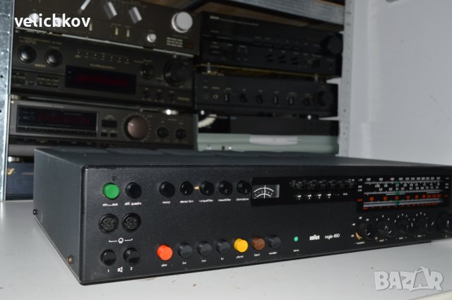 Ресивър Braun Regie 450 S, снимка 2 - Ресийвъри, усилватели, смесителни пултове - 38962050