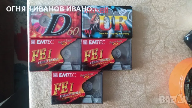 TDK/Maxell/Mtec Нови касетки