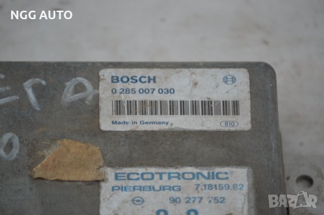 Компютър Двигател BOSCH, 0 285 007 030, ECOTRONIC, Pierburg 7.18159.62, 90 277 752, C S, снимка 2 - Части - 39745819
