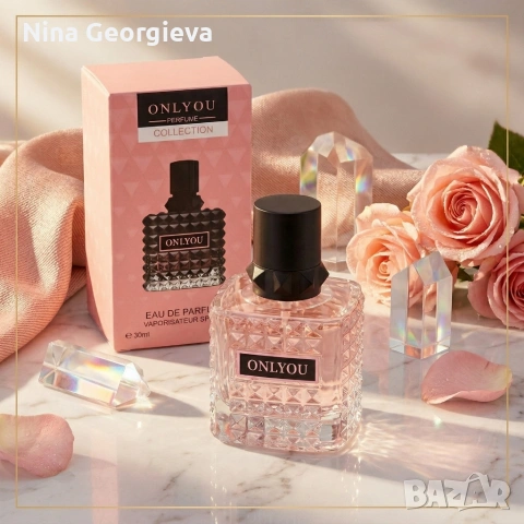 Дамски парфюм Onlyou, 30мл, EDP - Елегантен флорален аромат с нотки на жасмин и ванилия, снимка 2 - Дамски парфюми - 53951662