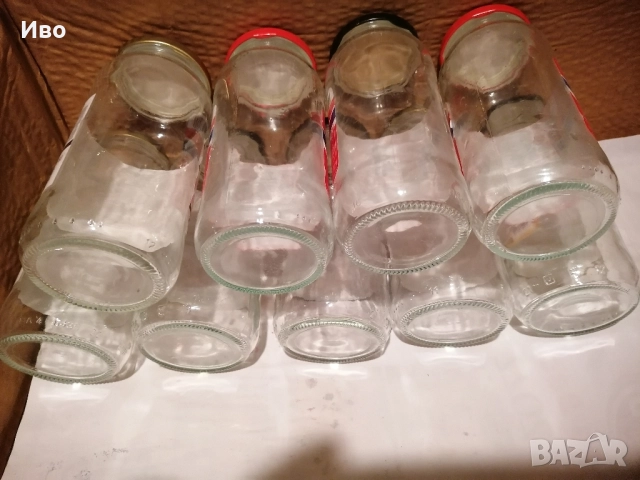 Буркани с капачка 50бр. - 570мл. по 0,50ст 