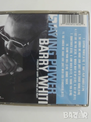 Barry White – Staying Power - матричен диск музика, снимка 2 - CD дискове - 54229714