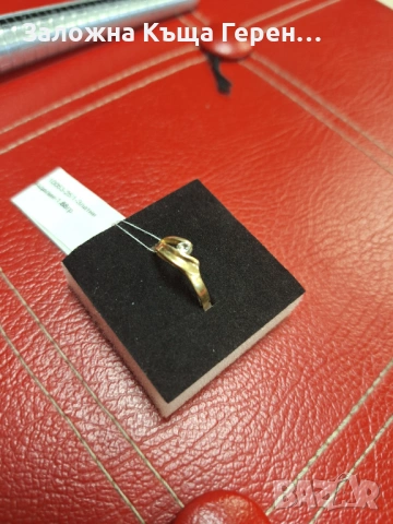 Златен пръстен 1.88гр.14к, снимка 3 - Пръстени - 53323422