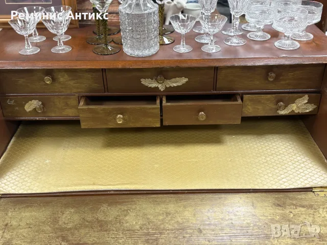 Писалище с чекмеджета и падащ плот., снимка 4 - Бюра - 56312910