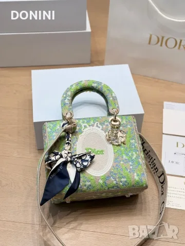 Christian Dior Дамска чанта, кожа, снимка 4 - Чанти - 56323859