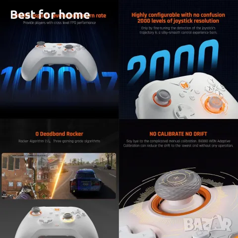  Безжичен контролер за игри  Black Shark, снимка 6 - Аксесоари - 49827680