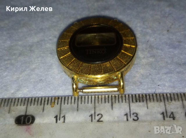 TINKO Марков ПОЗЛАТЕН ЕЛЕГАНТЕН ДАМСКИ КВАРЦОВ ЕЛЕКТРОНЕН ЧАСОВНИК 30885, снимка 10 - Дамски - 42128652
