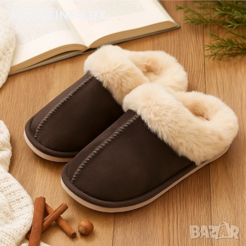 🥿❄️ Оригинални пухкави зимни пантофи SWISS LYX – уют, мекота и грижа за краката ти! , снимка 14 - Други - 51662509
