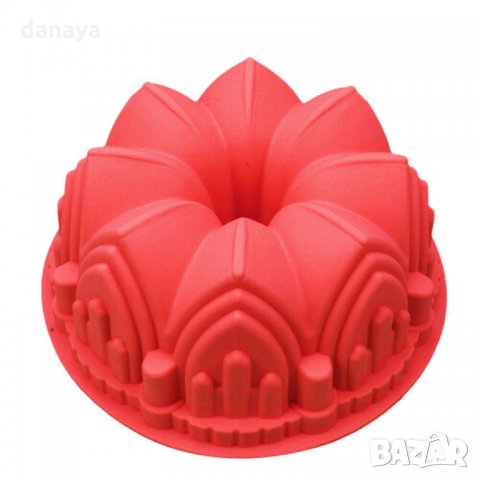 1909 Силиконова форма за кекс Замък, снимка 12 - Форми - 31487699