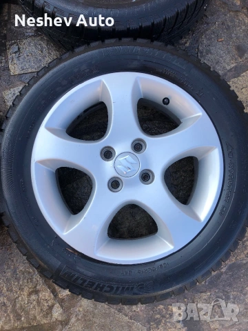 4бр. алуминиеви джанти от Suzuki Swift 15 цола., снимка 4 - Гуми и джанти - 53880458