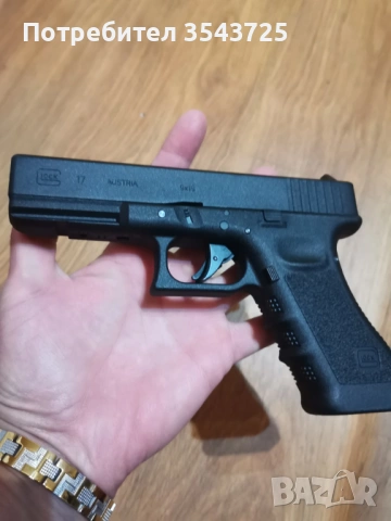 Въздушен пистолет Glock 17 4,5mm dual ammo Umarex , снимка 5 - Въздушно оръжие - 53012798
