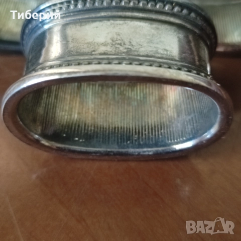 Пръстени за салфетки/рингове посребрени, снимка 3 - Декорация за дома - 52174453