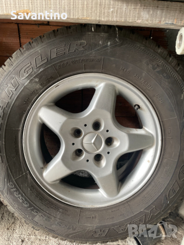 Оригинални джанти Mercedes с гуми Goodyear, снимка 8 - Гуми и джанти - 44653720