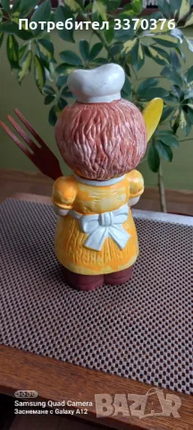 Ретро-поставка за кухненски прибори , снимка 2 - Прибори за хранене, готвене и сервиране - 49164068