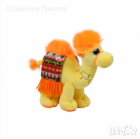 Плюшена камила със шарено седло, снимка 4 - Плюшени играчки - 37045050