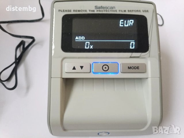 Детектор за фалшиви банкноти SAFESCAN 155 бял, снимка 2 - Друга електроника - 51250760