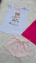 Тениски и къси панталони за момиче 2-3 години, снимка 2