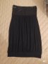 Черна рокля тип бюстие с паети , снимка 1 - Рокли - 37336095