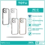 Калъф силикон TOTU PC-2 / Оранжева рамка / за iPhone 17 Pro 6.3 Баркод : 3133421, снимка 2