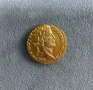 Позлатена древноримска монета , снимка 2
