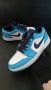 Нови Оригинални Маратонки Nike Air Jordan 1 Low unc Обувки Размер 42 и 43 номер сини бели черни blue, снимка 15