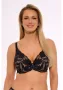 Красив push up сутиен в черен цвят SOPHIA 1225 Gaia, снимка 1