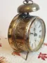 Стар механичен будилник, настолен часовник, снимка 6