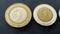 Монети. Мексико. 1, 2, 5 , 10 мексиканско песо., снимка 10