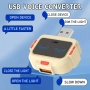 USB хъб с гласов контрол, USB Voice Converter, включване, изключване и др., снимка 1