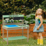 Детска Кухня от Дърво, за Игра на Открито, Двора, Градината, Подарък за Деца от 3 до 8 години , снимка 4