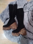 уникални велурени ботуши, снимка 1