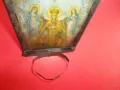 Старинна домашна икона кандило , снимка 4