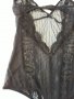 Прозрачно красиво боди сексапилно черно с дантела, симетрични сегменти екстра вижън, прашка  , снимка 8