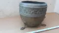 масивна бронзова саксия - римски стил , снимка 10