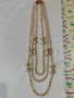 Стара огърлица 3 реда, снимка 2