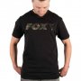 Тениска FOX BLACK/CAMO, снимка 1 - Екипировка - 31071505