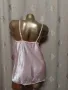 М/L Розова, сатенена, къса нощница , снимка 6