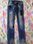 Дамски дънки панталони ХС_С размер Скъсани дънки , снимка 3