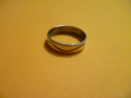 Сребърен пръстен - халка, снимка 1
